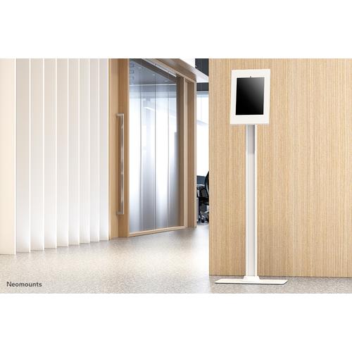 Neomounts kantel- en roteerbare tablet vloersteun Wit FL15-650WH1