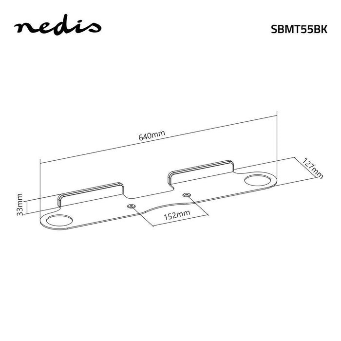 Soundbarbeugel | Wand | Voor Sonos® Beam? | Max. 5 kg