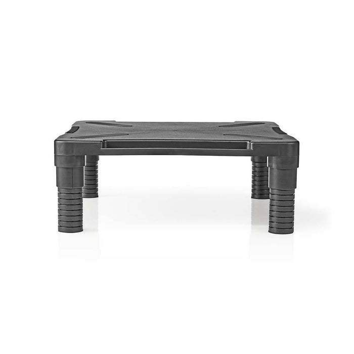 Ergonomische Monitor Stand | verstelbaar tot 18cm | Zwart