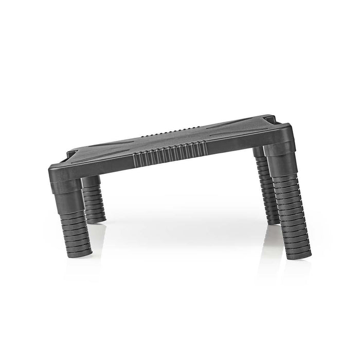 Ergonomische Monitor Stand | verstelbaar tot 18cm | Zwart
