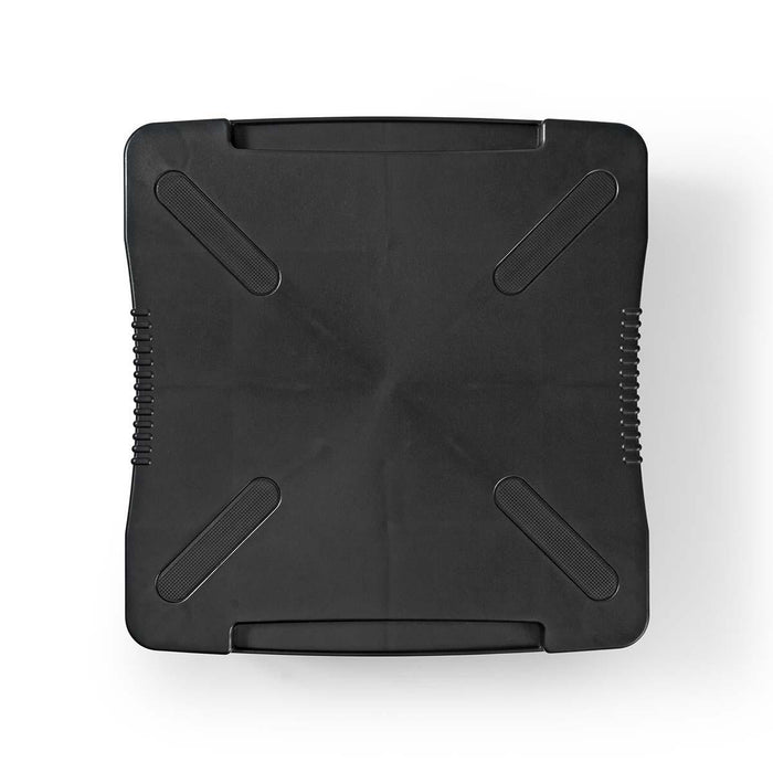 Ergonomische Monitor Stand | verstelbaar tot 18cm | Zwart