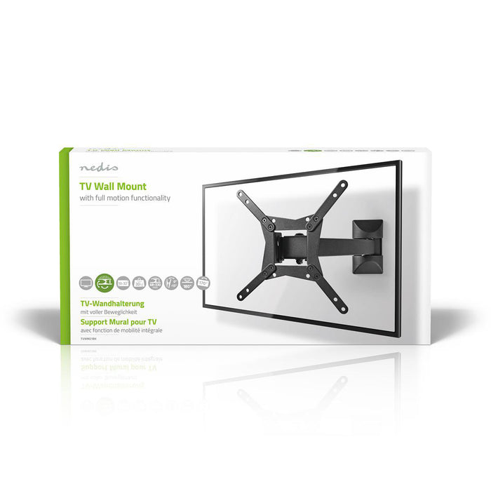 Full Motion TV Wall Mount | 10 - 32" | Max. 30 kg | 2 Scharnierpunten