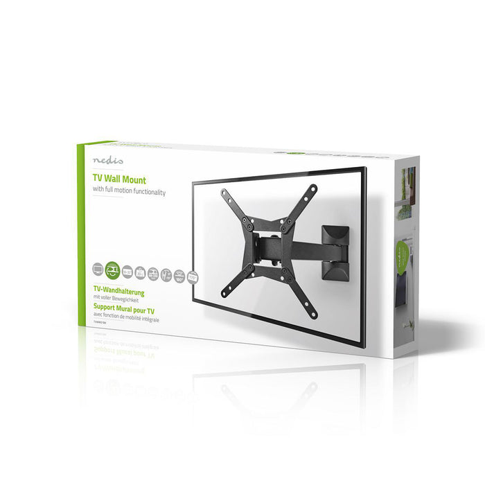 Full Motion TV Wall Mount | 10 - 32" | Max. 30 kg | 2 Scharnierpunten