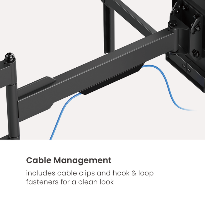 Ultra Heavy-Duty TV Muurbeugel tot 140 inch | Full Motion | 125 kg | VESA 1200x900