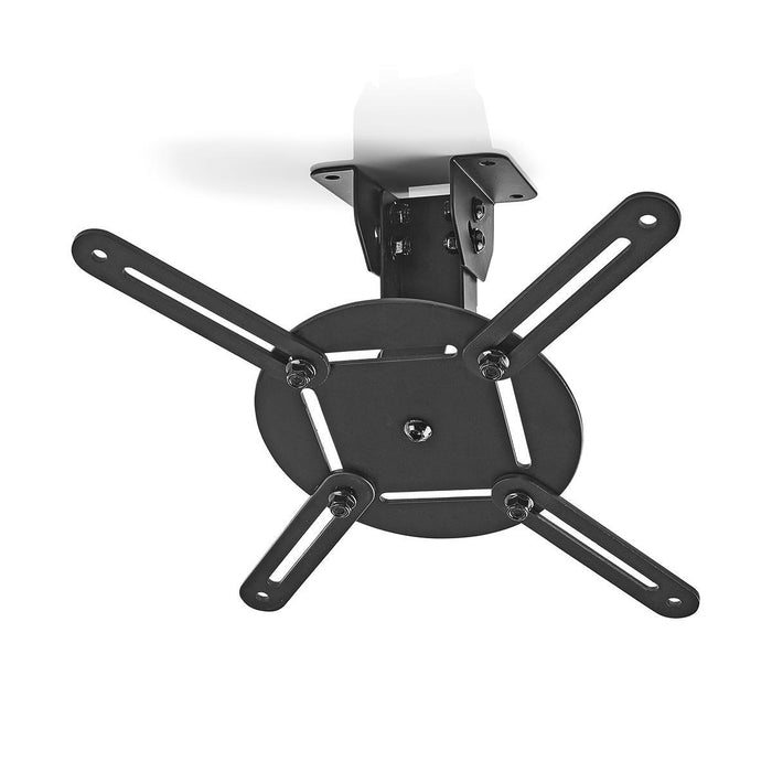 Plafondbeugel voor Projector | 360° Draaibaar | Max. 10 kg | Afstand tot de plafond van 130 mm | Zwart