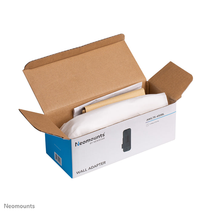 Neomounts AWL75-450BL muuradapter voor DS70-450BL1 en DS75-450BL2 - Zwart