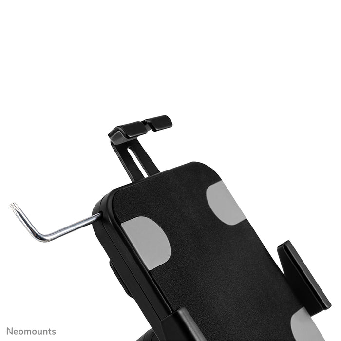 Neomounts DS15-625BL1 kantel- en roteerbare tafelblad tablethouder voor 7,9-11 inch tablets - Zwart