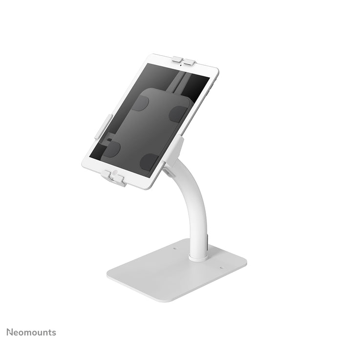 Neomounts DS15-625WH1 kantel- en roteerbare tafelblad tablethouder voor 7,9-11 inch tablets - Wit