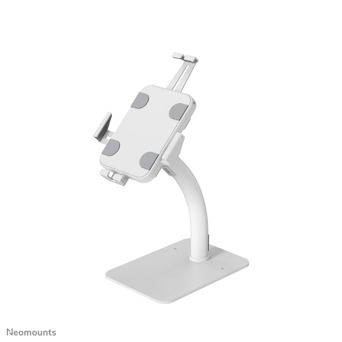 Neomounts DS15-625WH1 kantel- en roteerbare tafelblad tablethouder voor 7,9-11 inch tablets - Wit