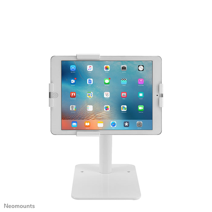 Neomounts DS15-625WH1 kantel- en roteerbare tafelblad tablethouder voor 7,9-11 inch tablets - Wit