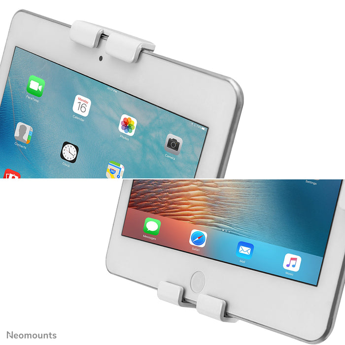 Neomounts DS15-625WH1 kantel- en roteerbare tafelblad tablethouder voor 7,9-11 inch tablets - Wit