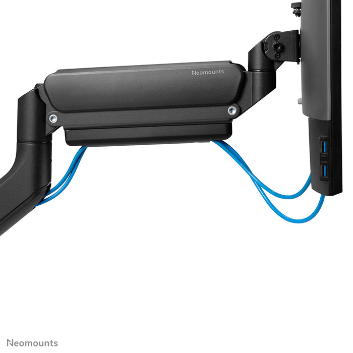 Neomounts DS70-450BL1 full motion monitor bureausteun voor 17-42 inch schermen - Zwart