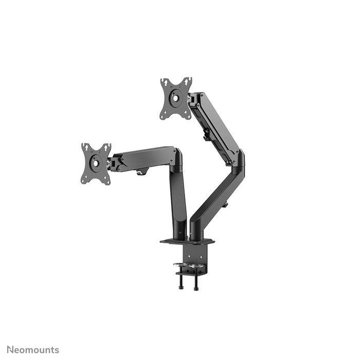 Neomounts DS70-700BL2 full motion monitor bureausteun voor 17-27 inch schermen - Zwart