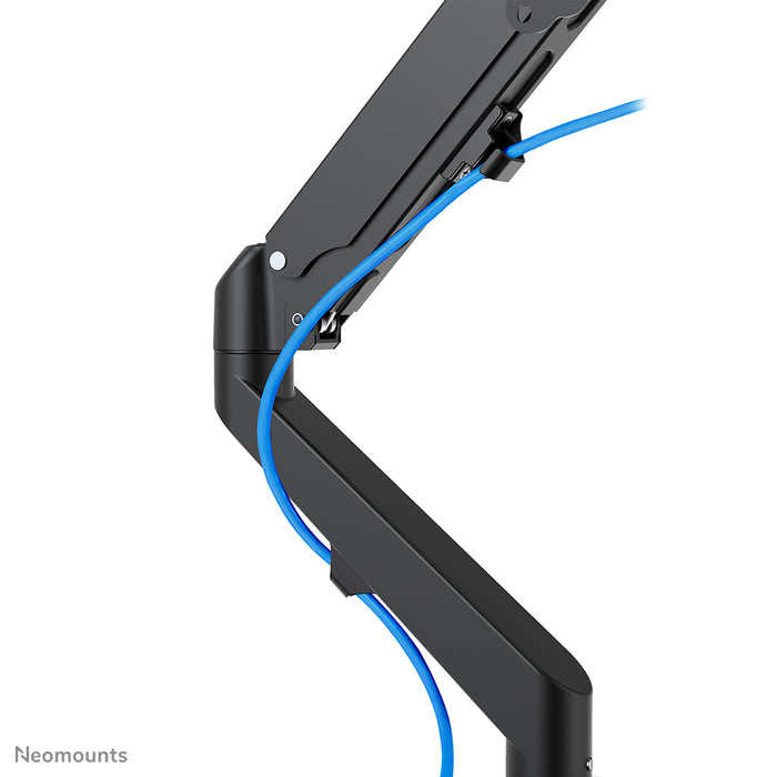 Neomounts DS70-700BL2 full motion monitor bureausteun voor 17-27 inch schermen - Zwart