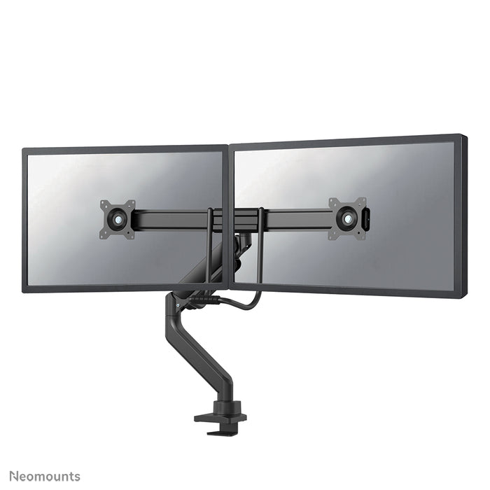 Neomounts DS75-450BL2 full motion monitor bureausteun voor 17-32 inch schermen - Zwart