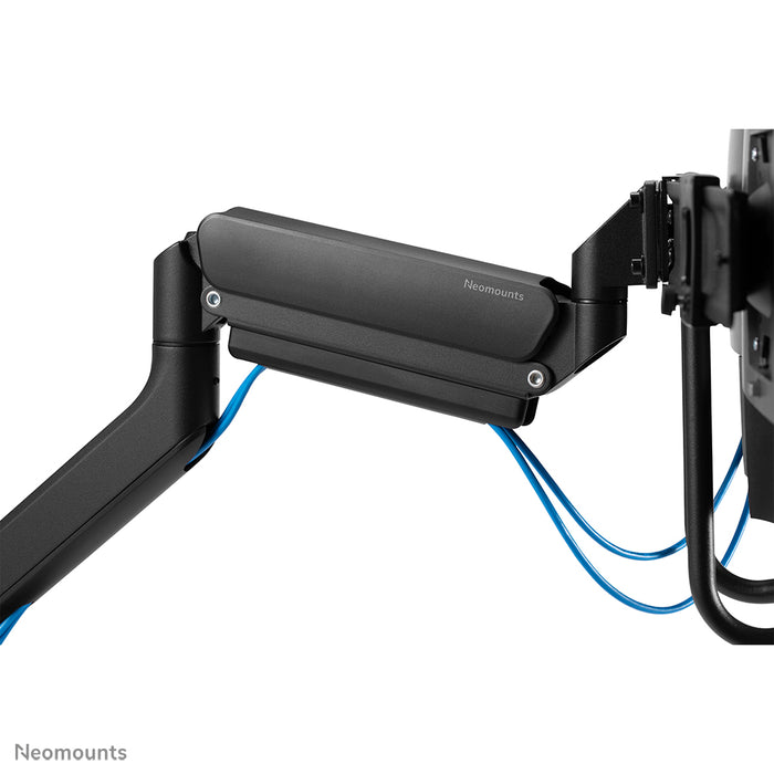 Neomounts DS75-450BL2 full motion monitor bureausteun voor 17-32 inch schermen - Zwart