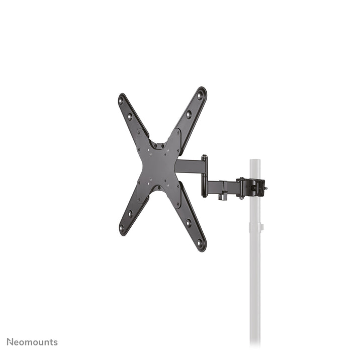 Neomounts FL40-450BL14 full motion TV-paalsteun (Ø28-50 mm) voor 32-55 inch schermen - Zwart