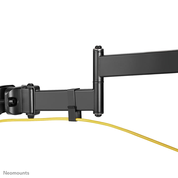 Neomounts FL40-450BL14 full motion TV-paalsteun (Ø28-50 mm) voor 32-55 inch schermen - Zwart