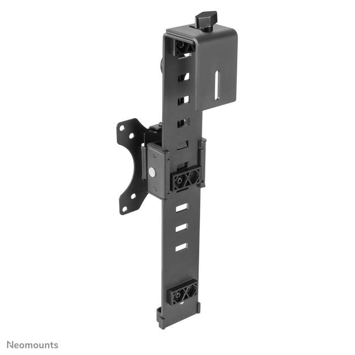 Neomounts FPMA-CH100 zwart is een bureausteun die over een scheidingswand gehangen worden voor flat screens t/m 30 inch.