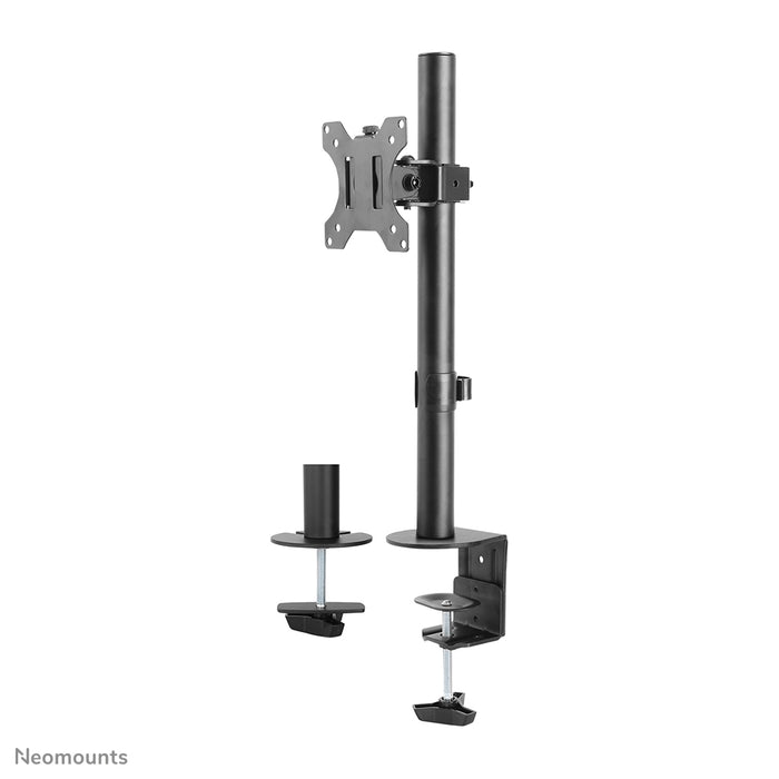 Neomounts FPMA-D510 zwart is een bureausteun met 1 draaipunt voor flat screens t/m 32 inch.