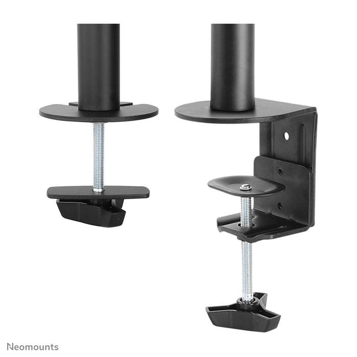 Neomounts FPMA-D510 zwart is een bureausteun met 1 draaipunt voor flat screens t/m 32 inch.