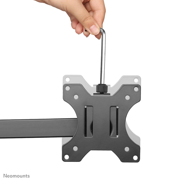 Neomounts FPMA-D540 zwart full motion bureausteun voor flat screens t/m 32 inch, hoogteverstelbaar - Zwart