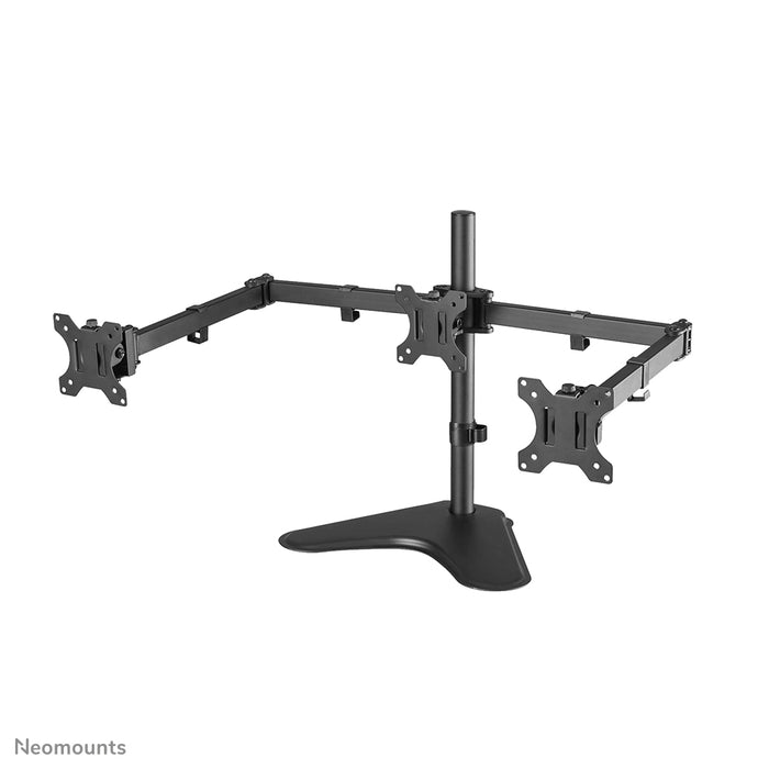 Neomounts FPMA-D550DD3 zwart full motion bureau stand voor 13-27 inch schermen - Zwart