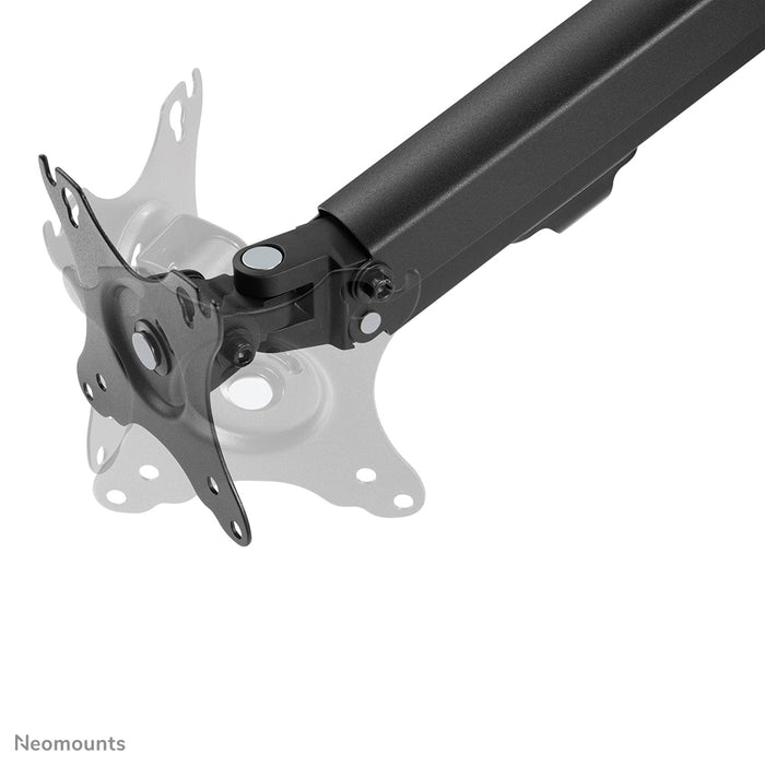 Neomounts FPMA-D650 zwart is een full motion bureausteun voor schermen t/m 27 (69 cm).