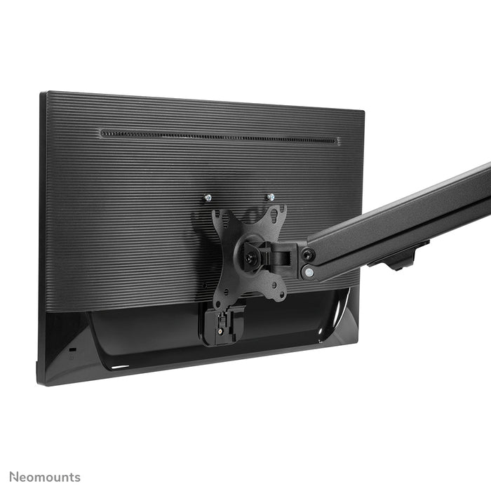Neomounts FPMA-D650 zwart is een full motion bureausteun voor schermen t/m 27 (69 cm).