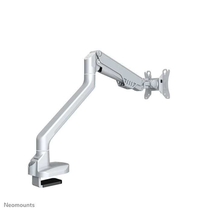 Neomounts FPMA-D750 zilver is een bureausteun met gasveer voor flat screens t/m 32 inch (81 cm).