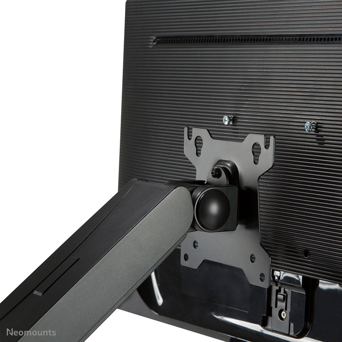 Neomounts FPMA-D885 zwart is een bureausteun voor flat screens t/m 32 inch (81 cm)
