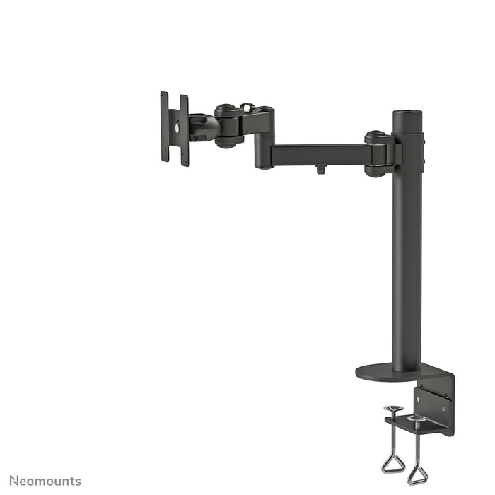 Neomounts FPMA-D960 zwartPLUS is een bureausteun met 3 draaipunten voor curved screens t/m 49 inch (124 cm).