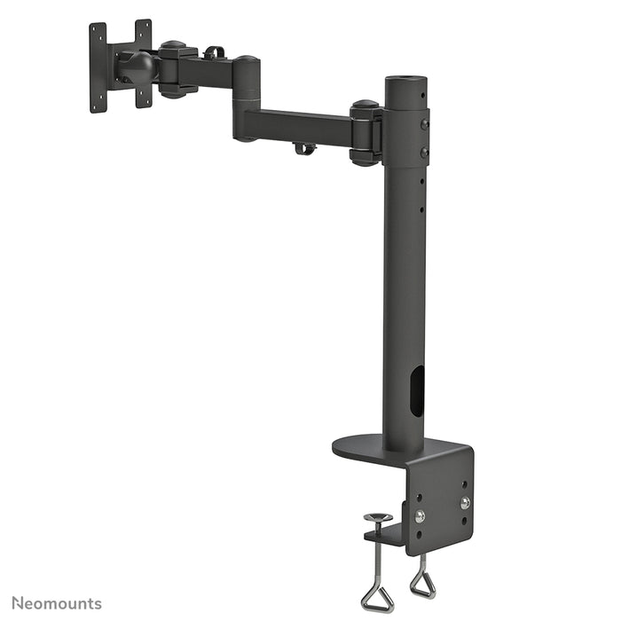 Neomounts FPMA-D960 zwartPLUS is een bureausteun met 3 draaipunten voor curved screens t/m 49 inch (124 cm).