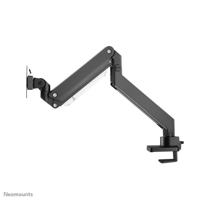 Neomounts NM-D775black is een gasgeveerde bureausteun voor flat screens t/m 32 inch (81 cm) - Zwart