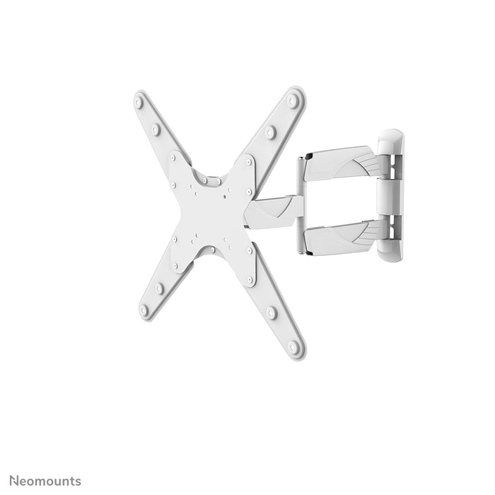 Neomounts NM-W440 wit is een wandsteun met 3 draaipunten voor flat screens t/m 55 inch (140 cm).