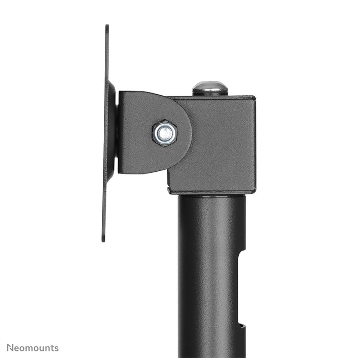Neomounts NS-DPOS100 zwart is een bureausteun met 1 draaipunt voor flat screens t/m 32 inch.
