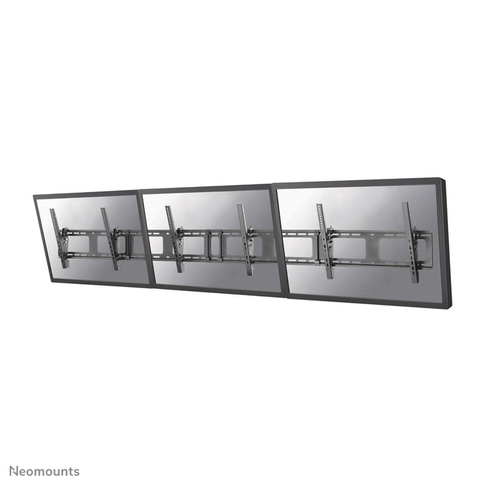 Neomounts NS-WMB300black is een menu board wandsteun voor schermen tot 52 inch (132 cm).