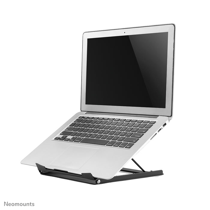 Neomounts NSLS075 zwart is een bureaustandaard voor een notebook - Zwart