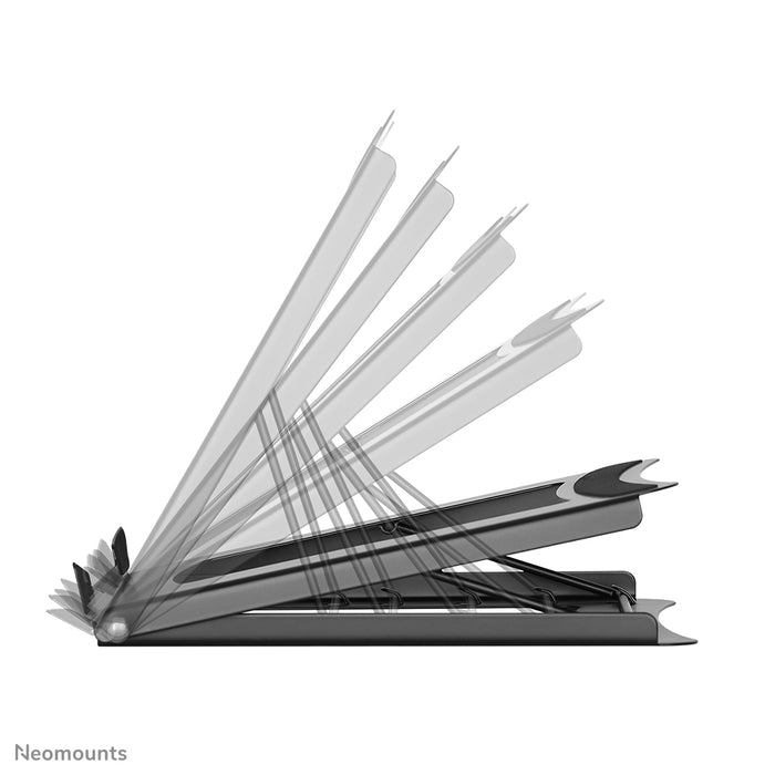 Neomounts NSLS075 zwart is een bureaustandaard voor een notebook - Zwart