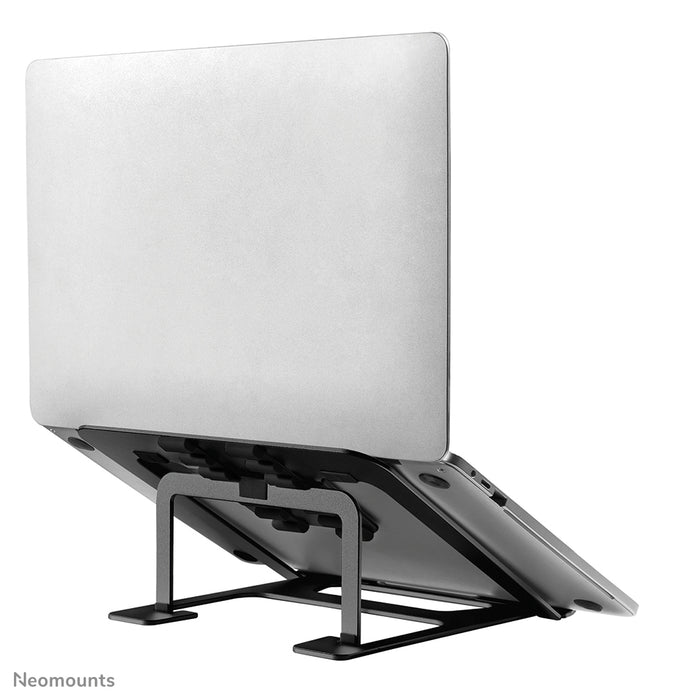 Neomounts NSLS085 zwart opvouwbare laptop standaard voor laptops tot 17 inch - Zwart