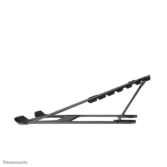 Neomounts NSLS085 zwart opvouwbare laptop standaard voor laptops tot 17 inch - Zwart