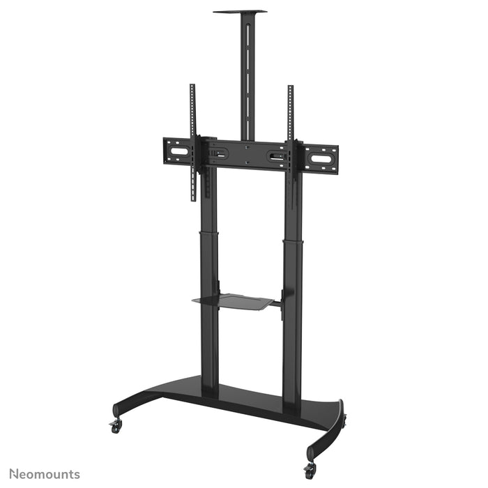 Neomounts PLASMA-M1950E is een verrijdbaar meubel voor flat screens t/m 100 inch (254 cm). Incl. laptop plateau.