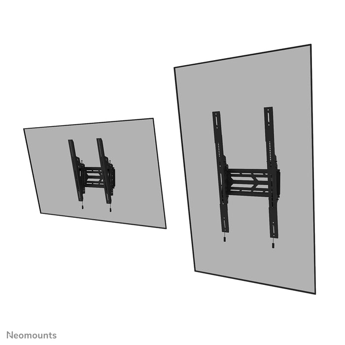 Neomounts WL35S-950BL19 kantelbare wandsteun voor 55-110 inch schermen - Zwart