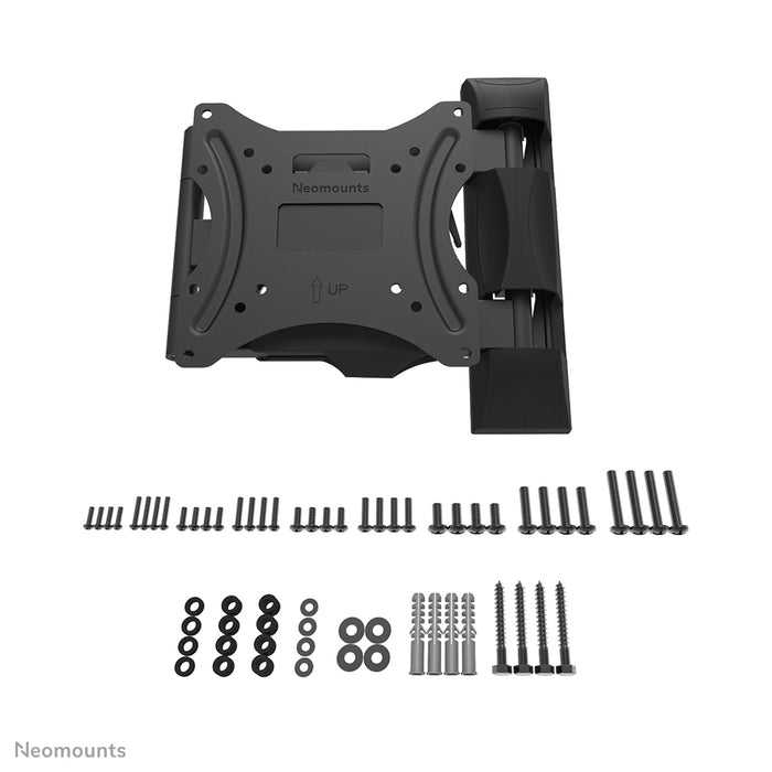 Neomounts WL40-550BL12 full motion wandsteun voor 32-55 inch schermen - Zwart