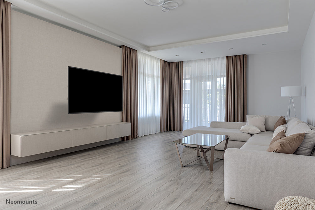 Neomounts WL40-550BL18 full motion wandsteun voor 43-75 inch schermen - Zwart
