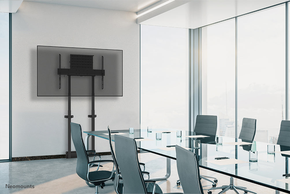 Neomounts WL55-875BL1 gemotoriseerde wandsteun voor 37-100 inch schermen - Zwart