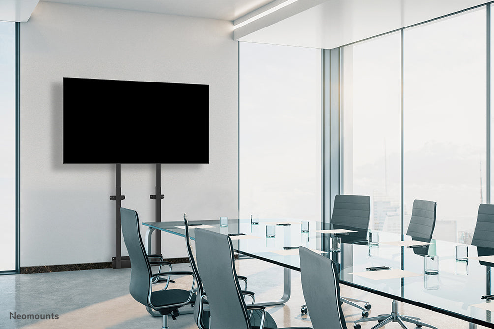 Neomounts WL55-875BL1 gemotoriseerde wandsteun voor 37-100 inch schermen - Zwart