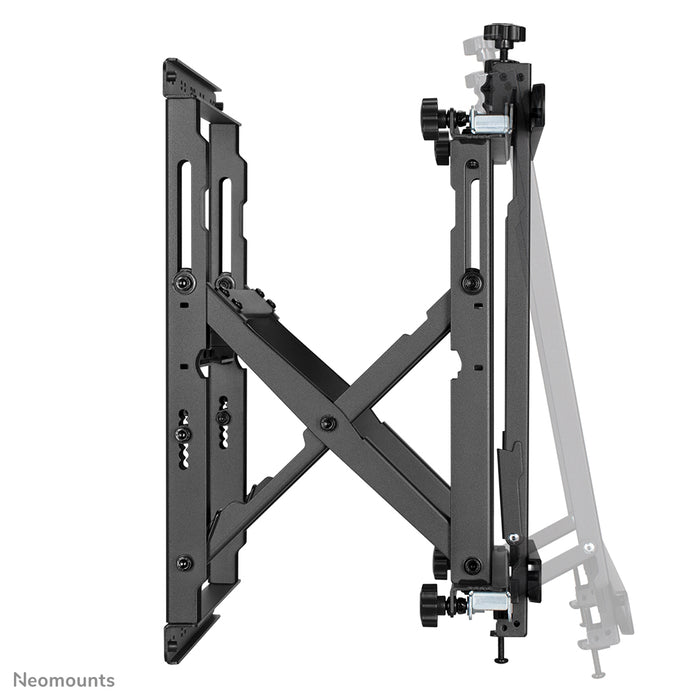 Neomounts WL95-900BL16 push to pop out videowall steun voor 45-75 inch schermen - Zwart