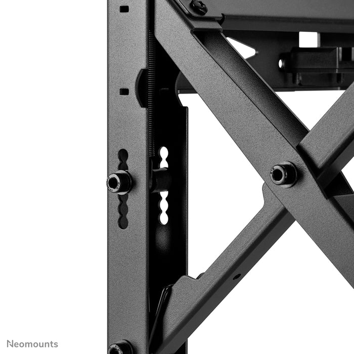 Neomounts WL95-900BL16 push to pop out videowall steun voor 45-75 inch schermen - Zwart