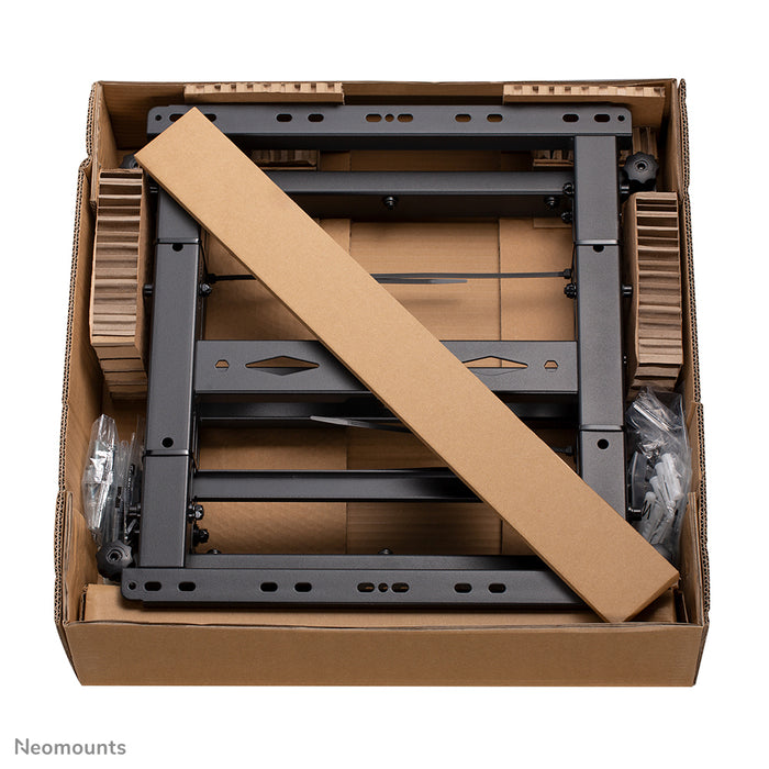 Neomounts WL95-900BL16 push to pop out videowall steun voor 45-75 inch schermen - Zwart